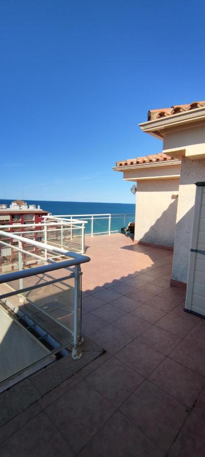 Atico Con Espectacular Terraza Frente Al Mar Appartement Peñíscola Buitenkant foto